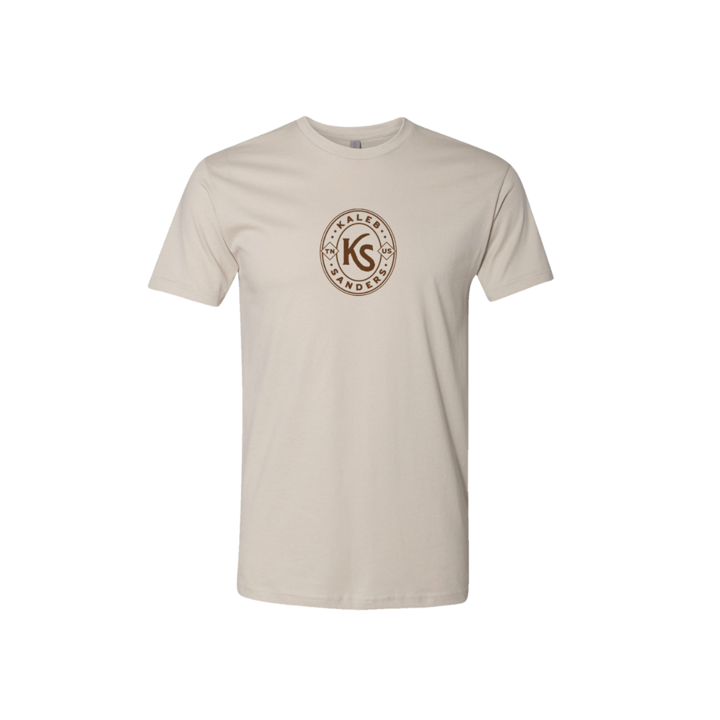Beige Tee Shirt - KS Monogram